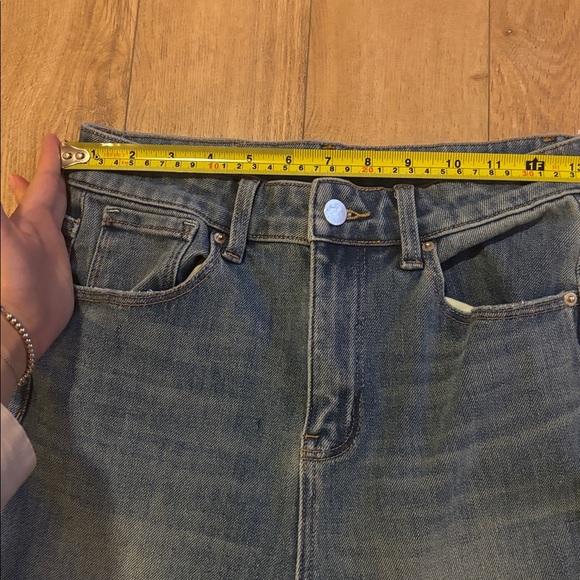 Classic Blue Flared Women's Jeans-26 - Picture 6 of 12